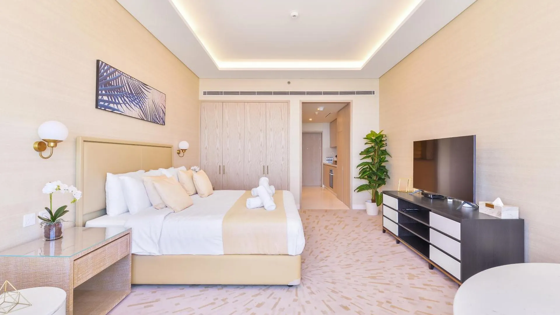 Ultra Luxury Palm Tower With Shared 5 Star Hotel Facilities By Qstay Дубай